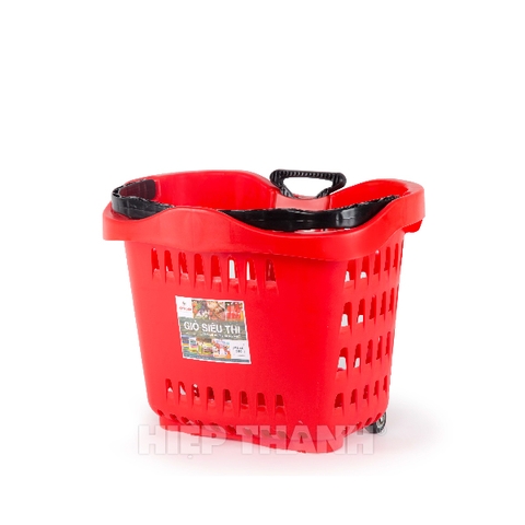Giỏ Kéo Siêu Thị nhựa Hiệp Thành 580
