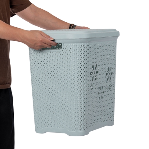 Giỏ nắp hoa nhựa Việt Nhật 5159