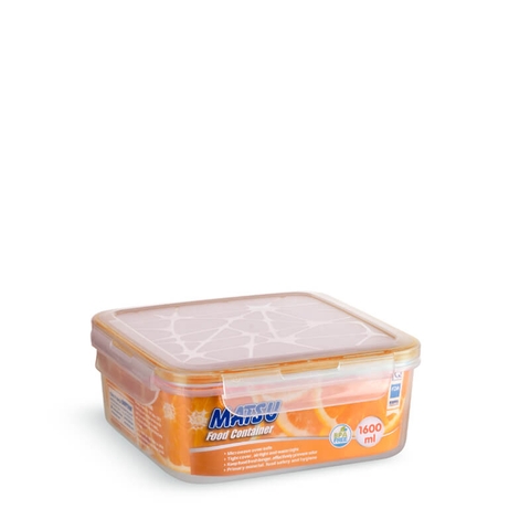 Hộp Thực Phẩm Vuông nhựa Duy Tân 1600ml No.449