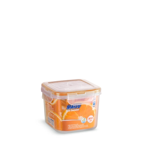 Hộp Thực Phẩm Vuông nhựa Duy Tân 800ml No.445