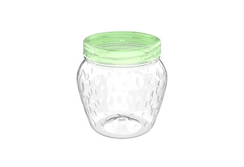 Hũ Trái Dâu nhựa Duy Tân 40 D70 No.F1249