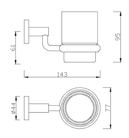 Kệ ly American Standard K-2801-44-N