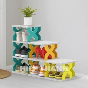 Kệ Dép Đơn 4 tầng nhựa Hiệp Thành 625