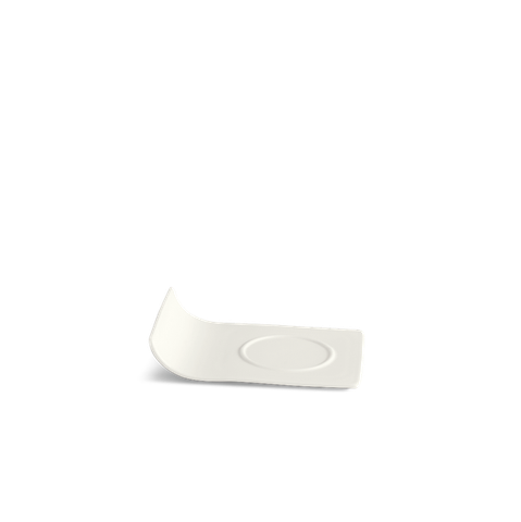 Khay lót chum sứ Minh Long 15 x 11 cm - Gourmet Lys - Trắng Ngà