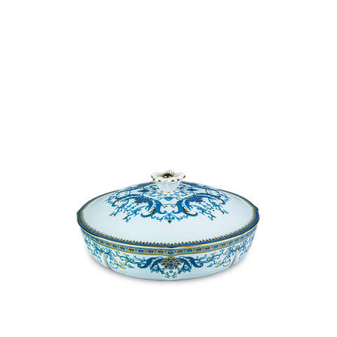 Khay mứt sứ Minh Long 5 ngăn - Misc Assortment - Sen Ngọc