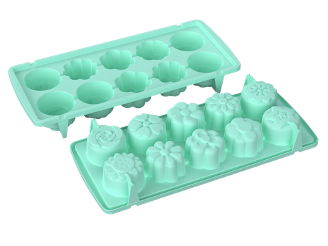 Khay rau câu 10 viên nhựa Duy Tân No.1498