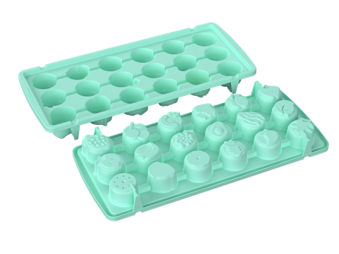 Khay rau câu 18 viên nhựa Duy Tân No.1484