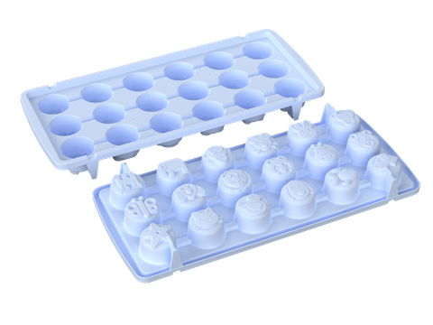 Khay rau câu 18 viên nhựa Duy Tân No.1501