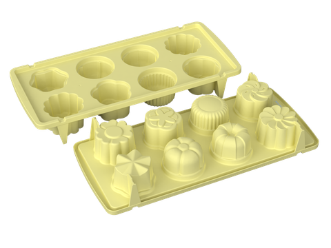 Khay rau câu 8 viên nhựa Duy Tân No.1496