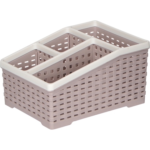 Khay tiện ích 4 ngăn to nhựa Việt Nhật 5688