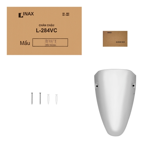 Chân lavabo chậu rửa mặt INAX L-284VC (L284VC)