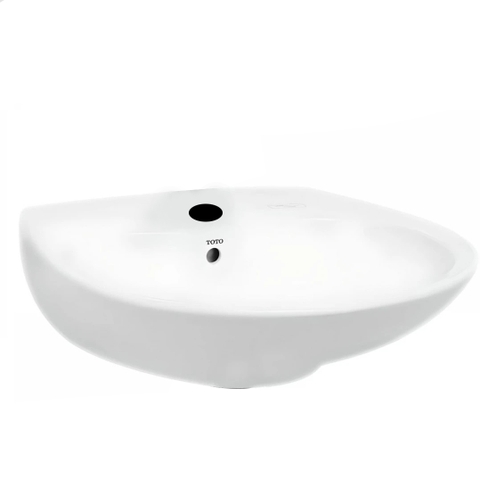 Lavabo chậu rửa mặt TOTO LHT236CS#W treo tường chân ngắn