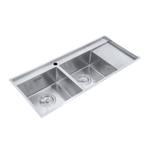 Chậu rửa chén Luxta LC11048-3.0 Inox 304 dài 110cm