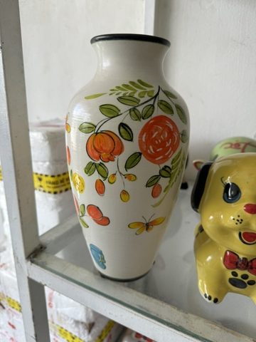 LỌ HOA GỐM MEN L2.29