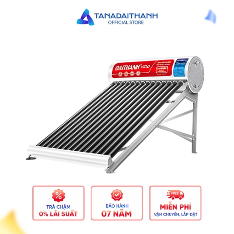 Máy nước nóng năng lượng mặt trời Đại Thành 160 lít Vigo Inox 316