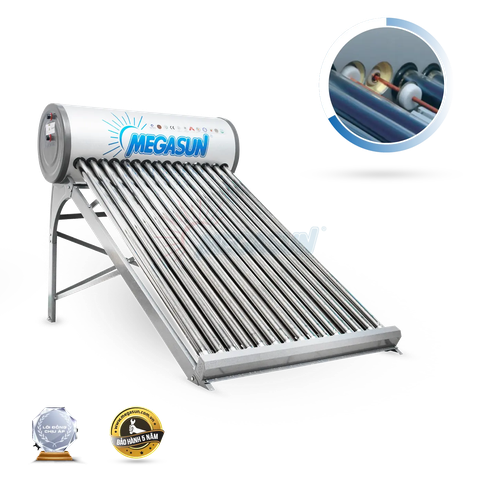 Máy nước nóng năng lượng mặt trời Megasun 150 lít VCP chịu áp