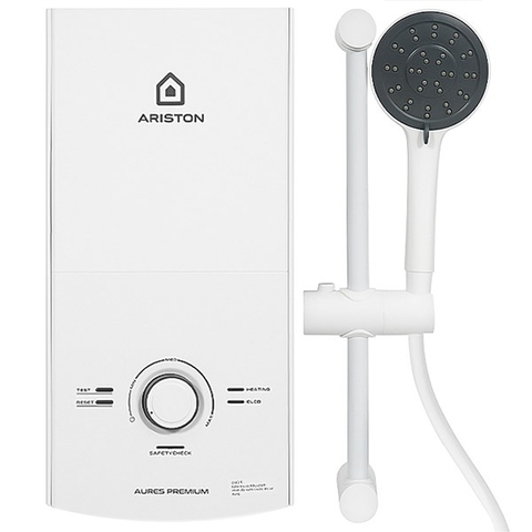 Máy tắm nước nóng điện trực tiếp Ariston Aures Premium 45 không bơm