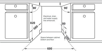 Máy rửa chén Hafele âm tủ HDW-FI60AB