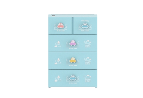 Tủ nhựa Duy Tân Mina Baby-L 4 Ngăn No.915B/4