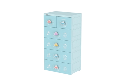 Tủ nhựa Duy Tân Mina Baby-L 5 Ngăn No.915B/5