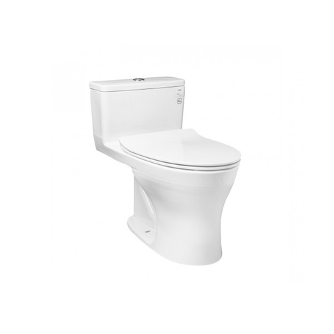 Bồn cầu 1 khối TOTO MS855DT8#XW nắp êm sứ chống bám bẩn