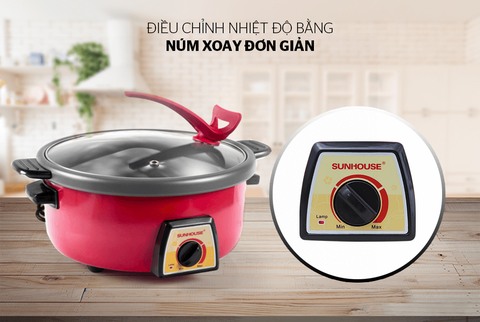Lẩu điện Sunhouse SHD4520