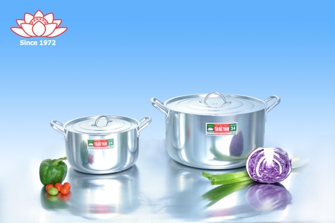 Nồi nhôm xi bầu Tân Đức Thành 28cm