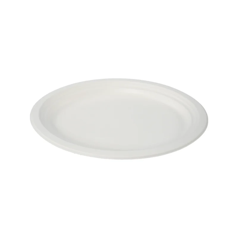 Đĩa tròn bã mía INOCHI Mori 18cm (2-W-YP070) - 10 cái
