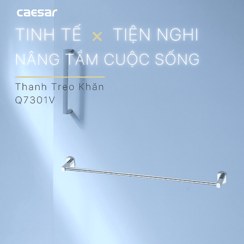 Giá Treo Khăn Inox Caesar Q7301V
