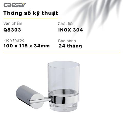 Giá Để Ly Caesar Q8303