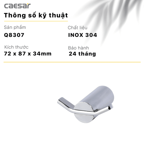 Móc Treo Áo Caesar Q8307