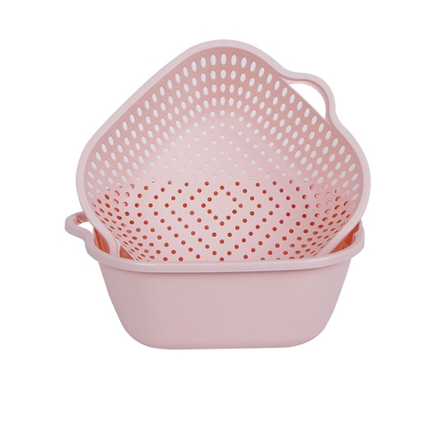 Rổ 2 lớp vuông to nhựa Việt Nhật 3290