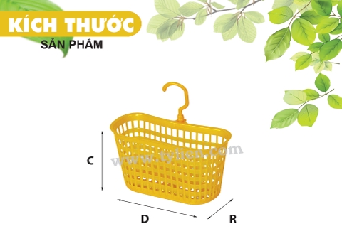 Rổ Móc Nhỏ nhựa Tý Liên No.0320