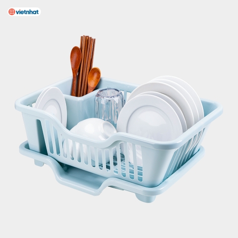 Rổ úp bát tiện ích nhựa Việt Nhật 3535