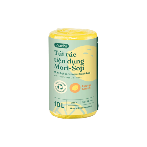 Túi rác tiện dụng INOCHI Mori-Soji 10L (Size S) Hương Chanh