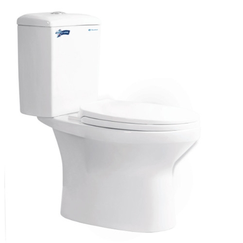 Bồn cầu 2 khối Thiên Thanh Sand nắp rơi êm