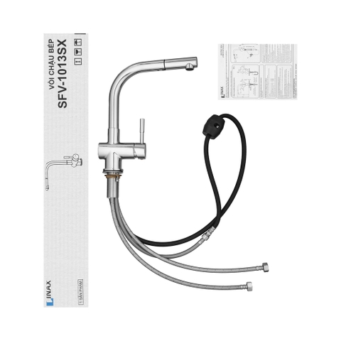 Vòi chậu rửa chén INAX SFV-1013SX đa năng nóng lạnh (SFV-1013SX)