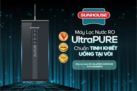 Máy lọc nước RO UltraPURE Sunhouse 10 lõi SHA8695M