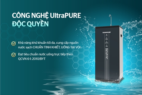 Máy lọc nước RO UltraPURE Sunhouse 10 lõi SHA8695M
