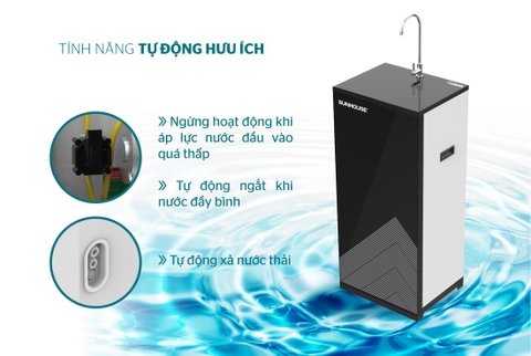 Máy lọc nước R.O 7 lõi Sunhouse SHA8868K