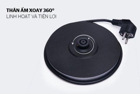 Ấm siêu tốc thủy tinh Sunhouse SHD1217