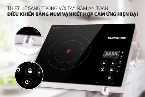 Bếp hồng ngoại cảm ứng Sunhouse SHD6017