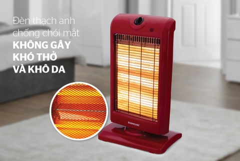 Sưởi điện 3 bóng Halogen Sunhouse SHD7016