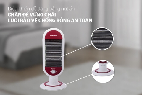 Sưởi điện Hồng ngoại Sunhouse SHD7022