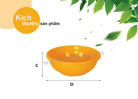 Thau Bầu 21 nhựa Tý Liên No.0114