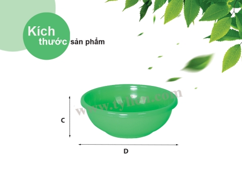 Thau Bầu 23 nhựa Tý Liên No.0115