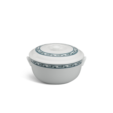 Thố + nắp sứ Minh Long - Jasmine - Chim Lạc
