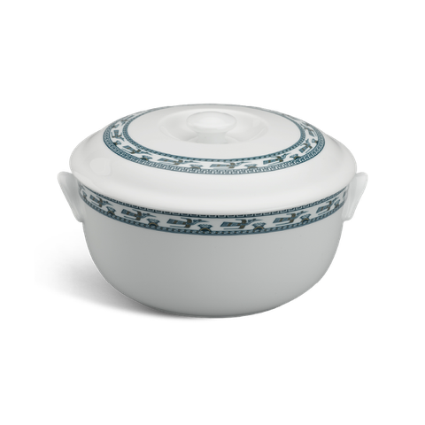 Thố + nắp sứ Minh Long - Jasmine - Chim Lạc