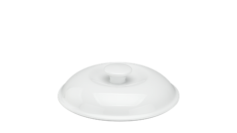 Thố sứ Minh Long 0.23 L + nắp - Daisy - Trắng