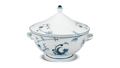 Thố sứ Minh Long 22 cm + nắp - Hoàng Cung - Lạc Hồng